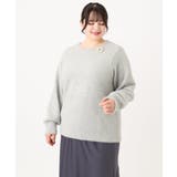 【大きいサイズ】スパンコールシャギーニット | eur3 | 詳細画像18 