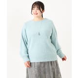 【大きいサイズ】スパンコールシャギーニット | eur3 | 詳細画像4 