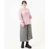 【大きいサイズ】ボートネックラメニット | eur3 | 詳細画像4 