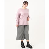 【大きいサイズ】ボートネックラメニット | eur3 | 詳細画像5 