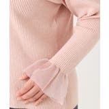 【大きいサイズ】フレアスリーブリブニット | eur3 | 詳細画像10 