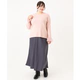 【大きいサイズ】フレアスリーブリブニット | eur3 | 詳細画像14 