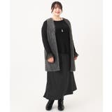 【大きいサイズ】フレアスリーブリブニット | eur3 | 詳細画像22 