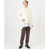 【大きいサイズ】バスケットモールニット | eur3 | 詳細画像5