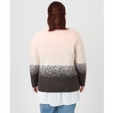 【大きいサイズ】グラデーションシャギーニット | eur3 | 詳細画像15