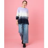 【大きいサイズ】グラデーションシャギーニット | eur3 | 詳細画像2