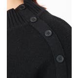 【大きいサイズ】パネルボーダー配色ラインニット | eur3 | 詳細画像17 