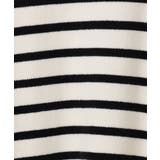 【大きいサイズ】パネルボーダー配色ラインニット | eur3 | 詳細画像6 