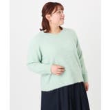 【大きいサイズ】キラキラシャギーニット | eur3 | 詳細画像3 