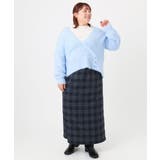 【大きいサイズ/a.v.v×eur3】カシュクール風ニット | eur3 | 詳細画像12 