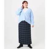 【大きいサイズ/a.v.v×eur3】カシュクール風ニット | eur3 | 詳細画像13 