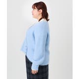 【大きいサイズ/a.v.v×eur3】カシュクール風ニット | eur3 | 詳細画像14 