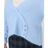 【大きいサイズ/a.v.v×eur3】カシュクール風ニット | eur3 | 詳細画像18 