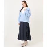 【大きいサイズ/a.v.v×eur3】カシュクール風ニット | eur3 | 詳細画像5 
