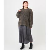 【大きいサイズ】ミックスヤーンニット | eur3 | 詳細画像20 