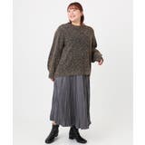 【大きいサイズ】ミックスヤーンニット | eur3 | 詳細画像21 