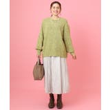 【大きいサイズ】ミックスヤーンニット | eur3 | 詳細画像3 