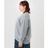 【大きいサイズ】ロゴスウェットライクニット | eur3 | 詳細画像13 
