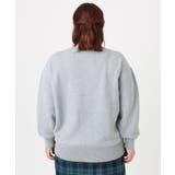 【大きいサイズ】ロゴスウェットライクニット | eur3 | 詳細画像14 