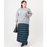 【大きいサイズ】ロゴスウェットライクニット | eur3 | 詳細画像19 