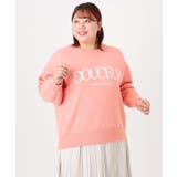 【大きいサイズ】ロゴスウェットライクニット | eur3 | 詳細画像4 