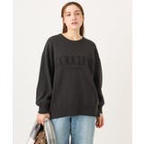 ダークグレー(93) | 【大きいサイズ】ロゴスウェットライクニット | eur3