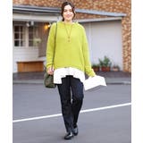 【大きいサイズ】バスケットモールニット | eur3 | 詳細画像3 