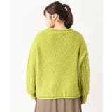 【大きいサイズ】バスケットモールニット | eur3 | 詳細画像8 
