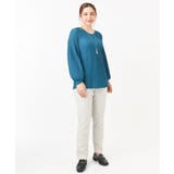 【大きいサイズ】パフスリーブプリーツ風ニット | eur3 | 詳細画像7 