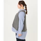 【大きいサイズ】テープヤーンニットベスト | eur3 | 詳細画像16 