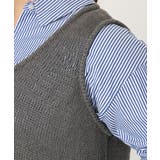 【大きいサイズ】テープヤーンニットベスト | eur3 | 詳細画像19 