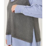 【大きいサイズ】テープヤーンニットベスト | eur3 | 詳細画像20 