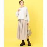【大きいサイズ/a.v.v×eur3】ラメドロップショルダーニット | eur3 | 詳細画像18