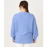 【大きいサイズ/a.v.v×eur3】ラメドロップショルダーニット | eur3 | 詳細画像9