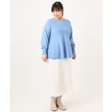 【大きいサイズ】ペプラムニット | eur3 | 詳細画像21 