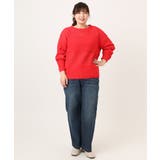 【大きいサイズ/a.v.v×eur3】メッシュニット | eur3 | 詳細画像14 