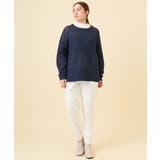 【大きいサイズ/a.v.v×eur3】メッシュニット | eur3 | 詳細画像16 