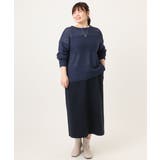 【大きいサイズ/a.v.v×eur3】メッシュニット | eur3 | 詳細画像21 
