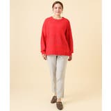 【大きいサイズ/a.v.v×eur3】メッシュニット | eur3 | 詳細画像3 