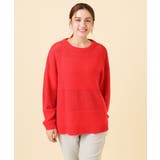 レッド(05) | 【大きいサイズ/a.v.v×eur3】メッシュニット | eur3