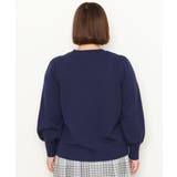 【大きいサイズ】ブローチ風刺繍ニット | eur3 | 詳細画像10