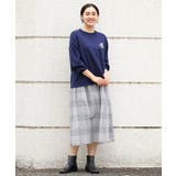 【大きいサイズ】ブローチ風刺繍ニット | eur3 | 詳細画像5