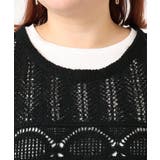 【大きいサイズ】かぎ針風レースベスト | eur3 | 詳細画像17