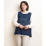 【大きいサイズ】かぎ針風レースベスト | eur3 | 詳細画像2