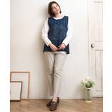 【大きいサイズ】かぎ針風レースベスト | eur3 | 詳細画像5