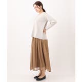 【大きいサイズ】ラメパネルリブニット | eur3 | 詳細画像17 