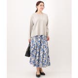 【大きいサイズ】ラメパネルリブニット | eur3 | 詳細画像19 