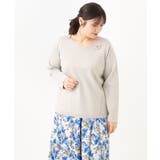 【大きいサイズ】ラメパネルリブニット | eur3 | 詳細画像22 