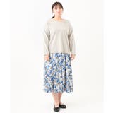 【大きいサイズ】ラメパネルリブニット | eur3 | 詳細画像24 