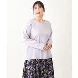 【大きいサイズ】ラメパネルリブニット | eur3 | 詳細画像5 